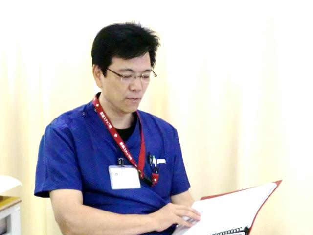 5階障害者施設等一般病棟 看護師長 田上 民弥