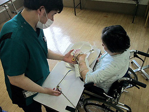 作業療法の様子