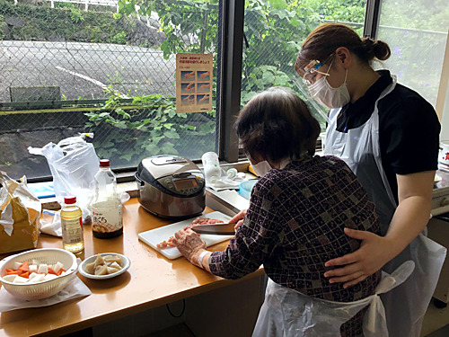作業療法の様子